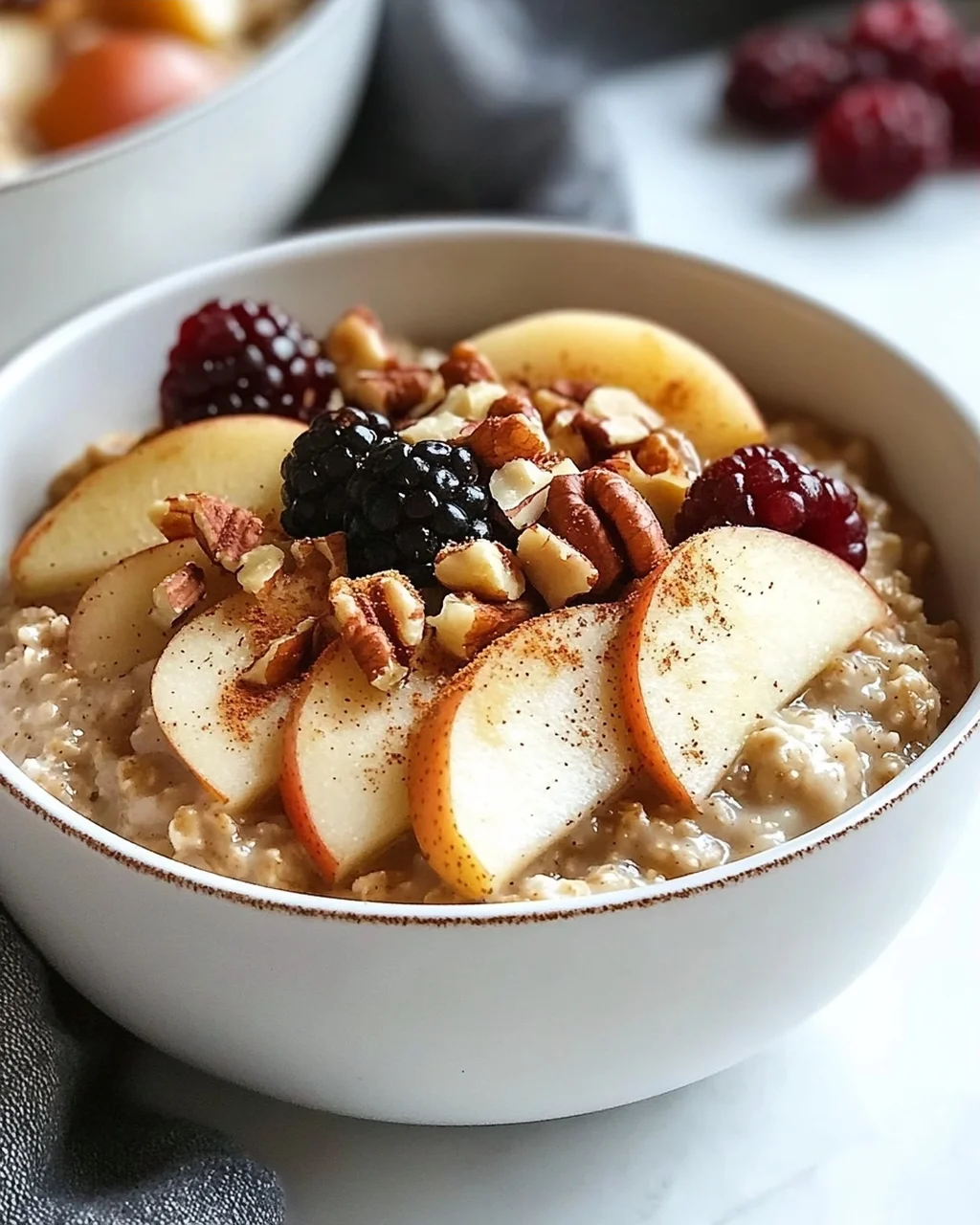 Apfel Zimt Haferbrei