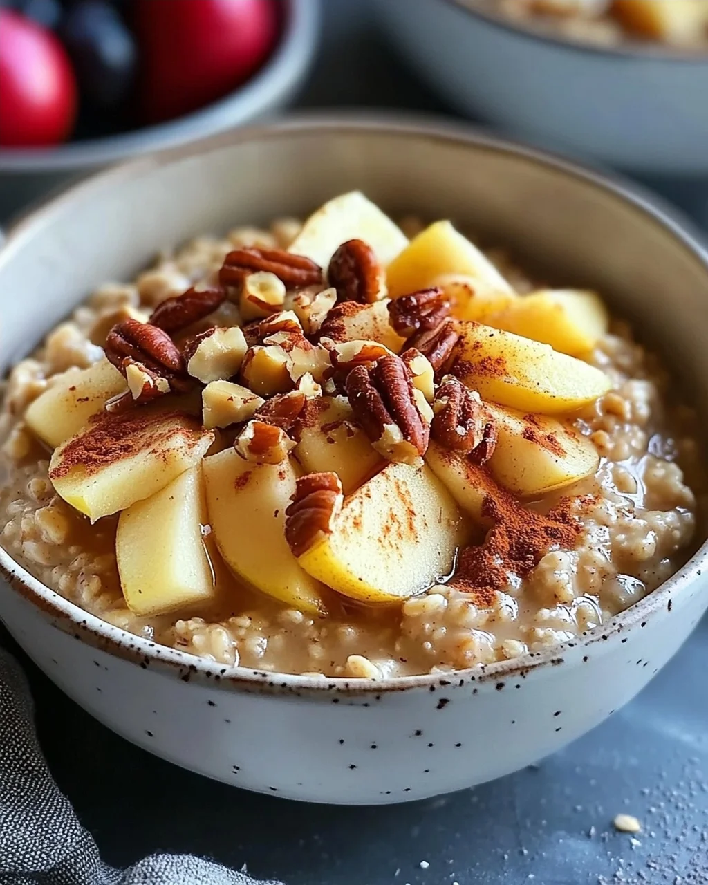 Apfel Zimt Haferbrei