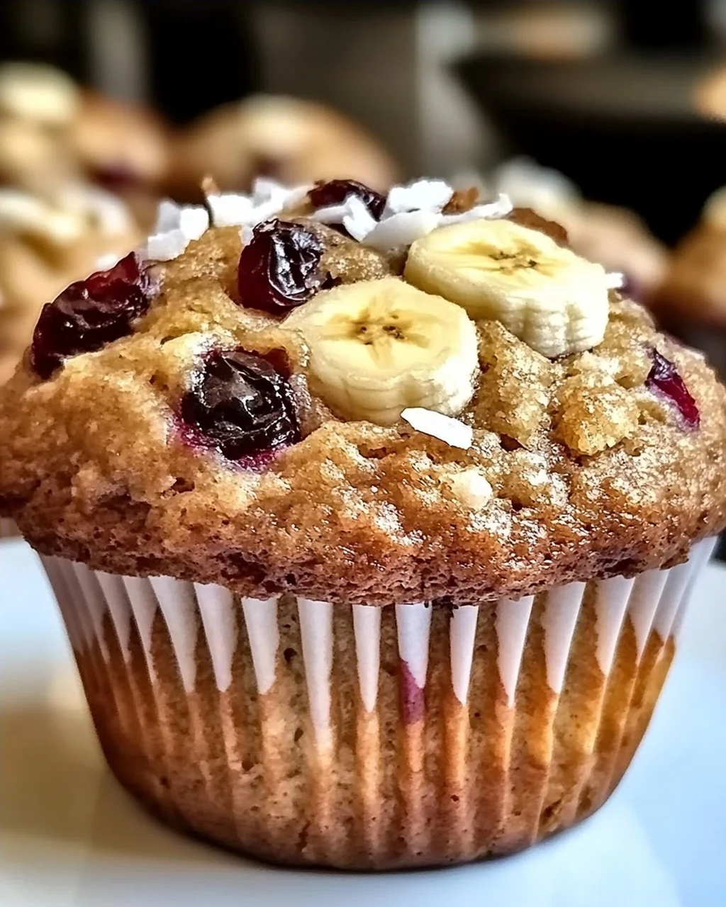 Bananen-Haferflocken-Muffins schnell und gesund