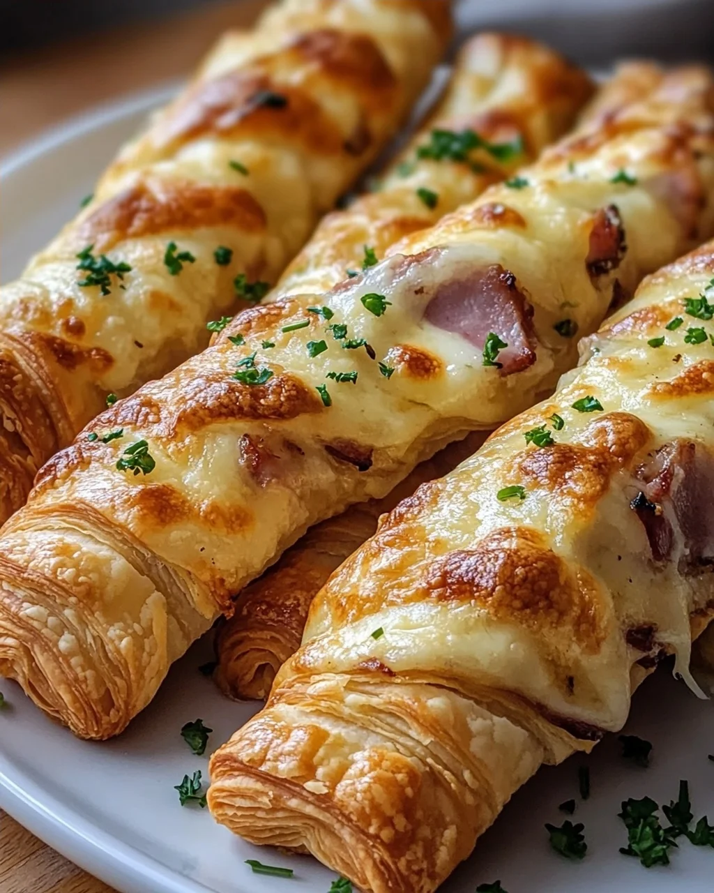 Beef Ham And Cheese Puff Pastry Sticks: Delicious and Crispy!