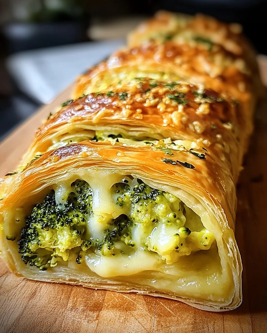 Brokkoli-Käse-Strudel