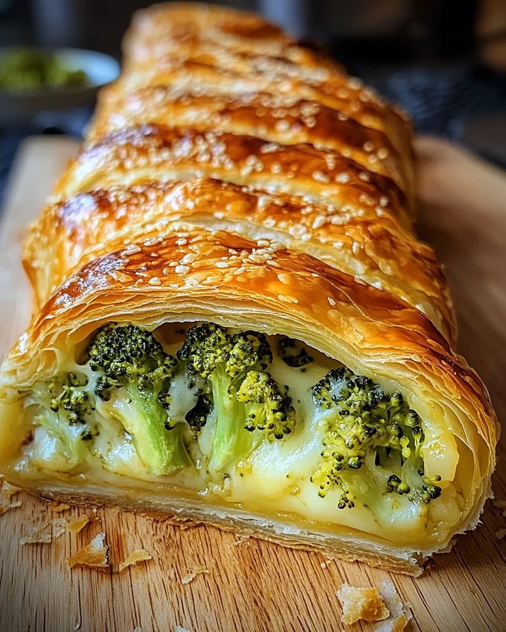 Brokkoli-Käse-Strudel