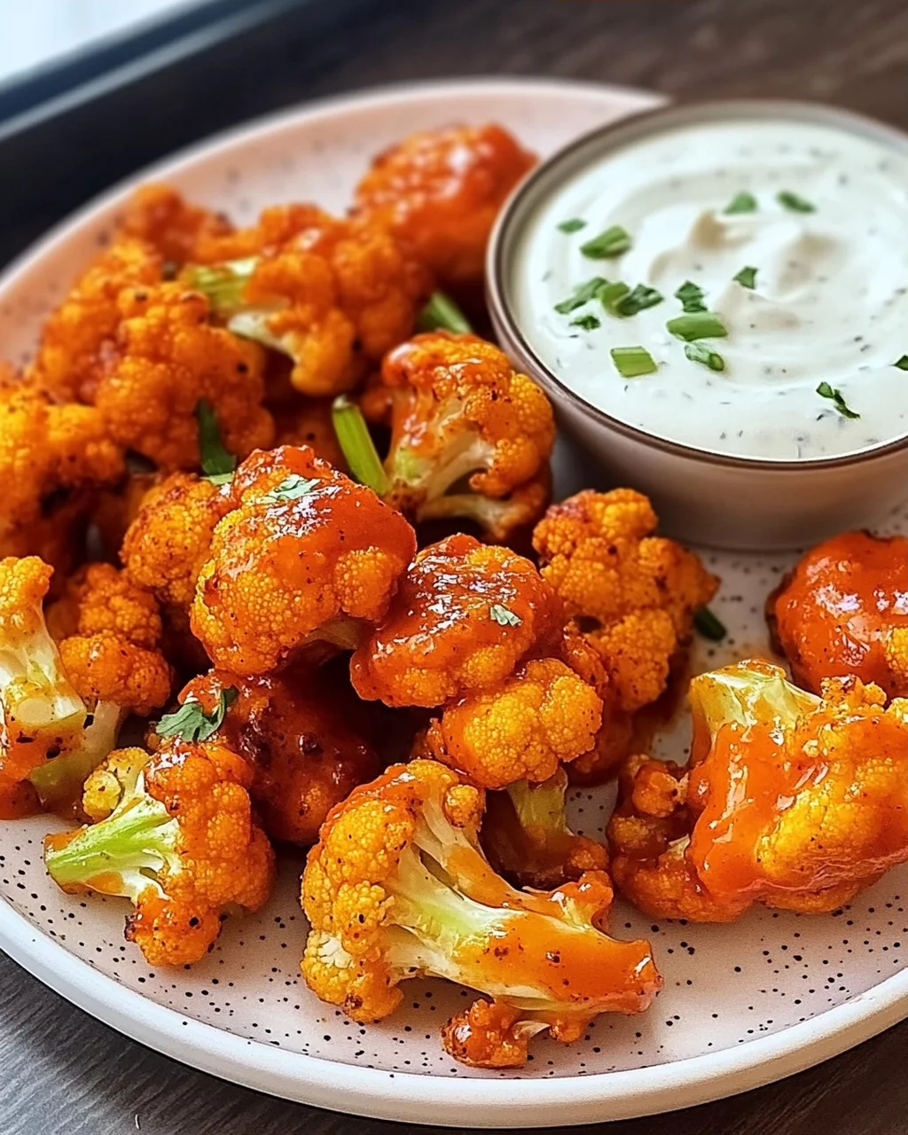 Buffalo Blumenkohl Bissen für perfekte Snack-Abende