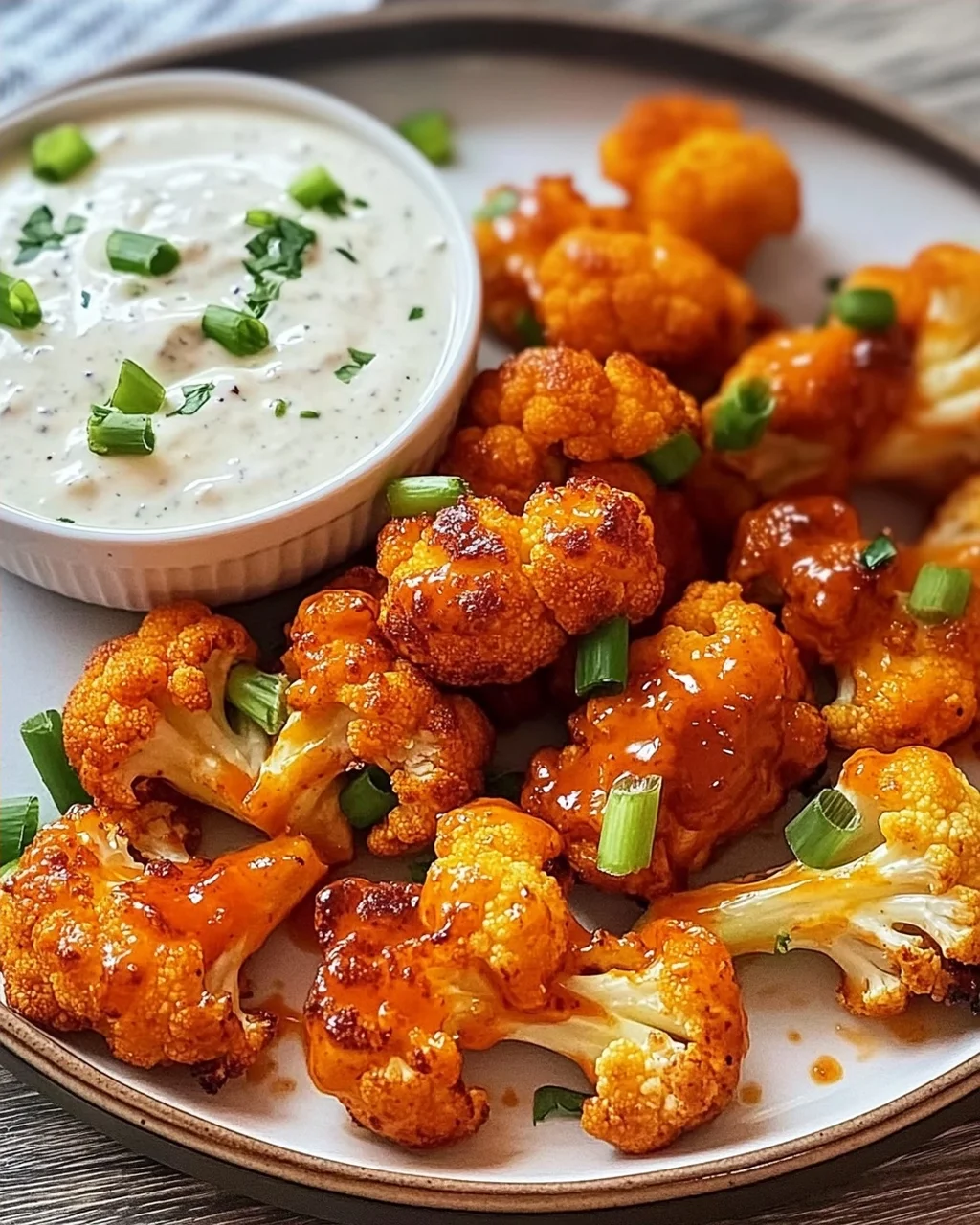 Buffalo Blumenkohl Bissen für perfekte Snack-Abende