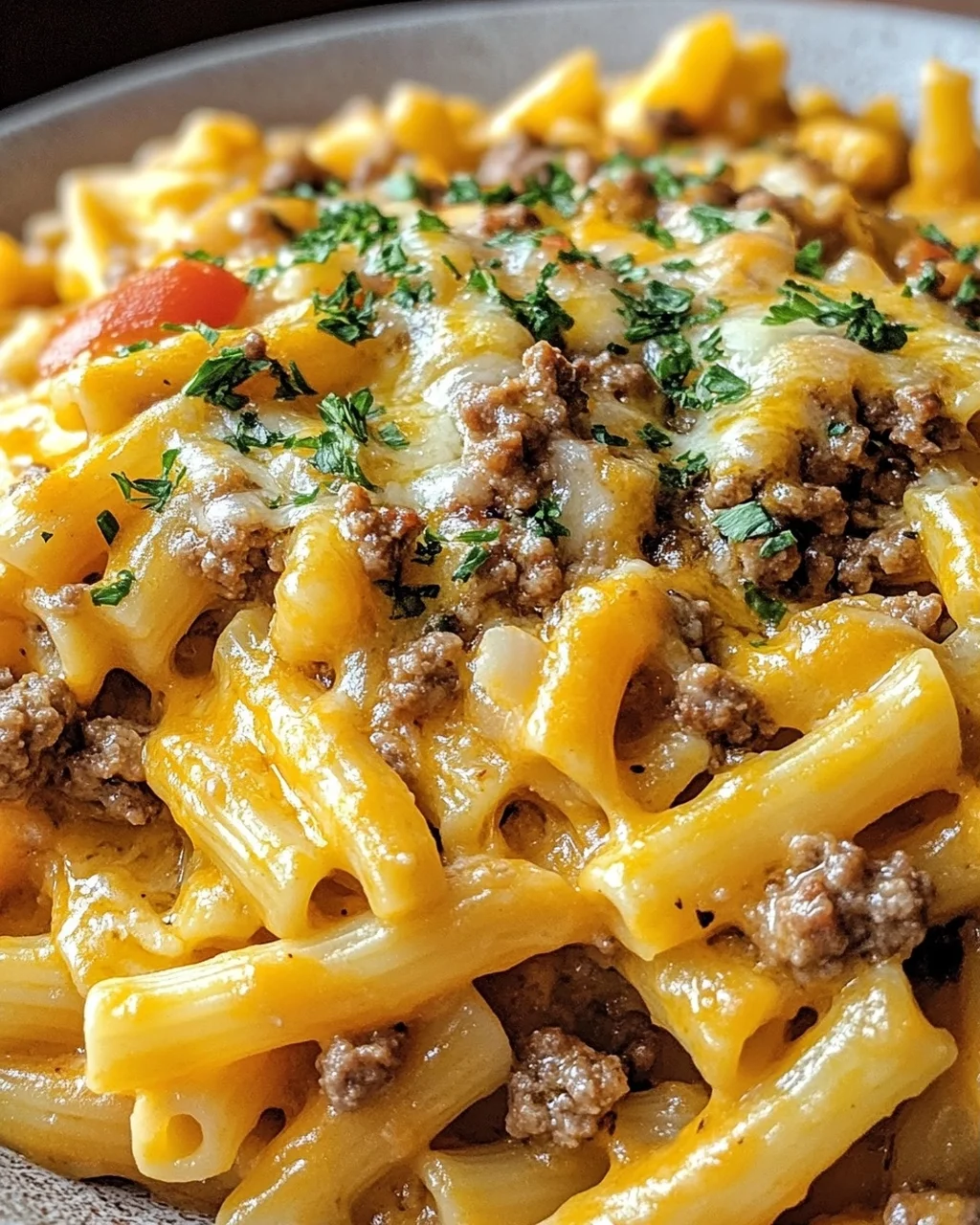 Cheeseburger-Pasta