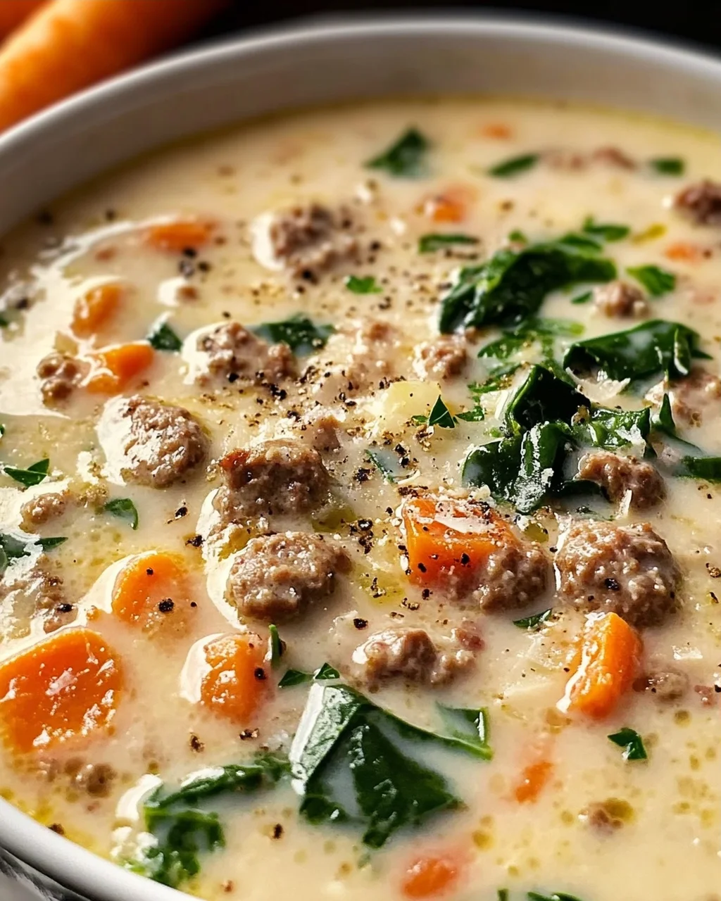 Creamy Italian Sausage Soup