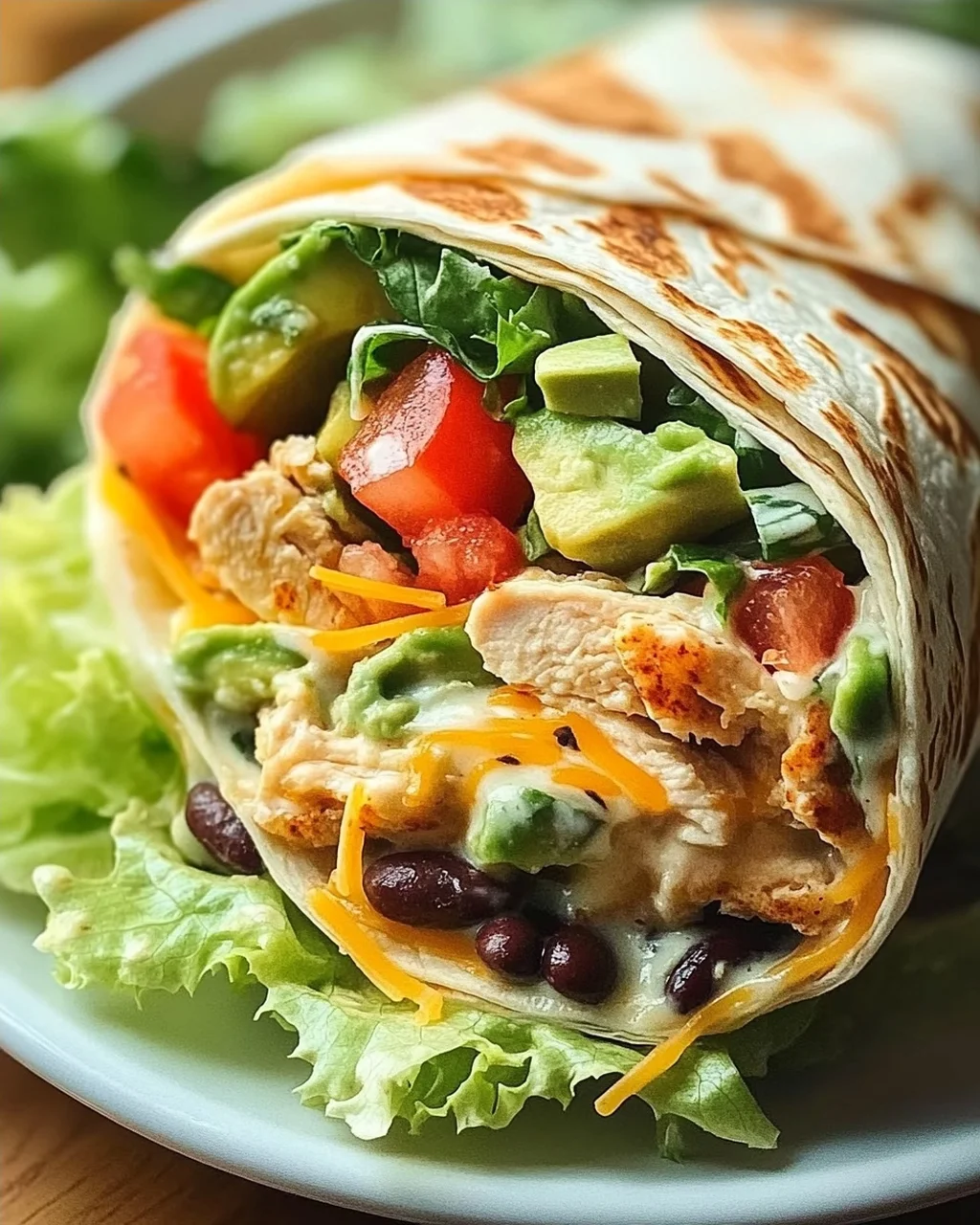 Cremige Chicken Avocado Ranch Burritos – Schnell & Lecker!