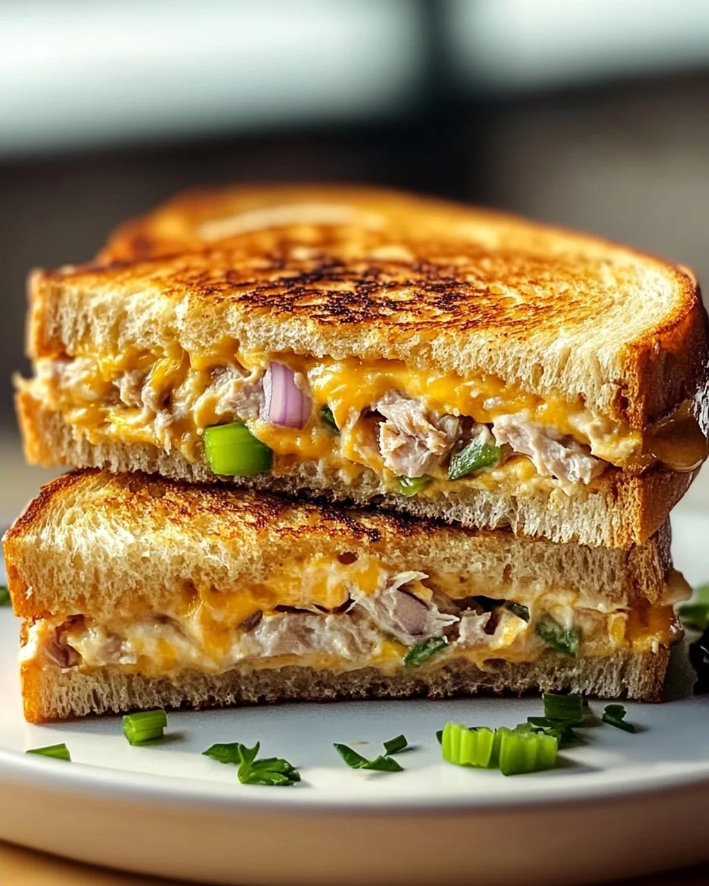 Crunchy Tuna Melt Panini mit Cheddar: Blitzrezept für Genießer