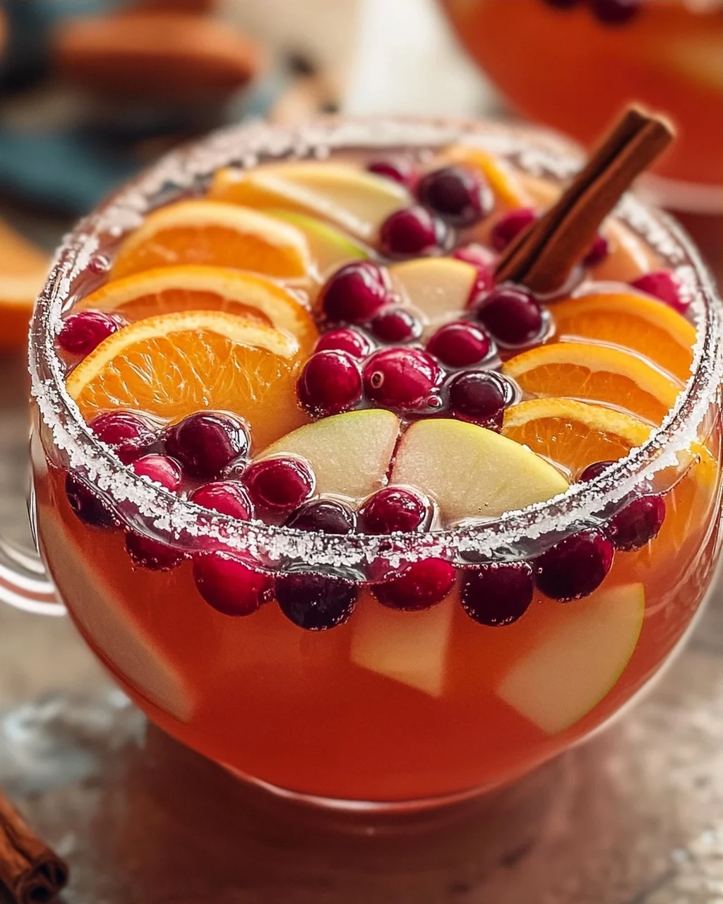 Erfrischender Thanksgiving Punch: Das perfekte Rezept ohne Alkohol!