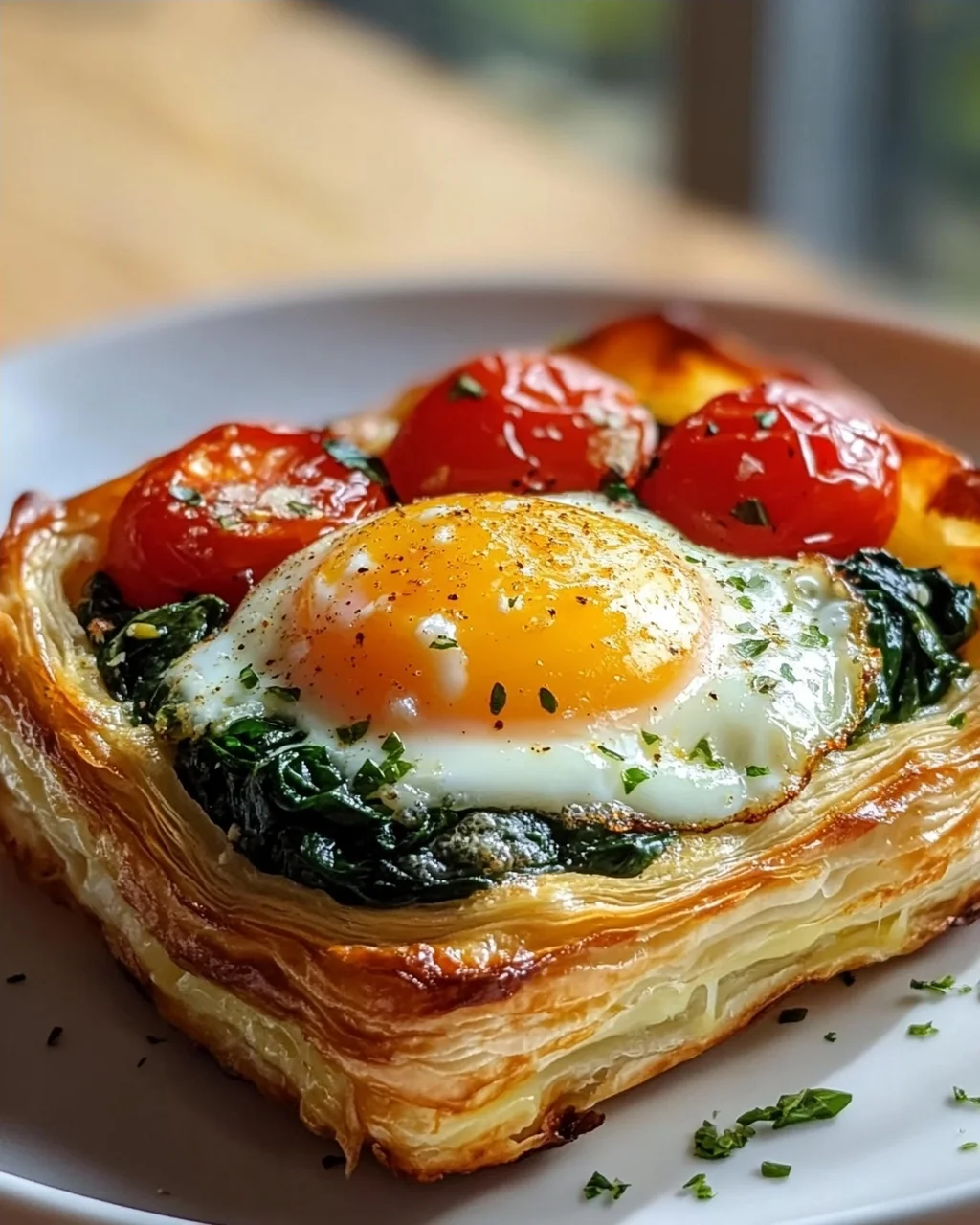 Gebackene Eier Napoleon: Köstliches einfaches Brunch Rezept
