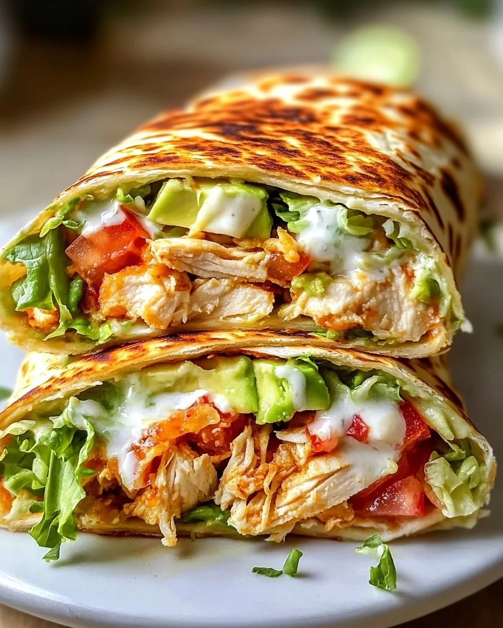 Gesunder Chicken Crunch Wrap Rezept – Einfach & Lecker