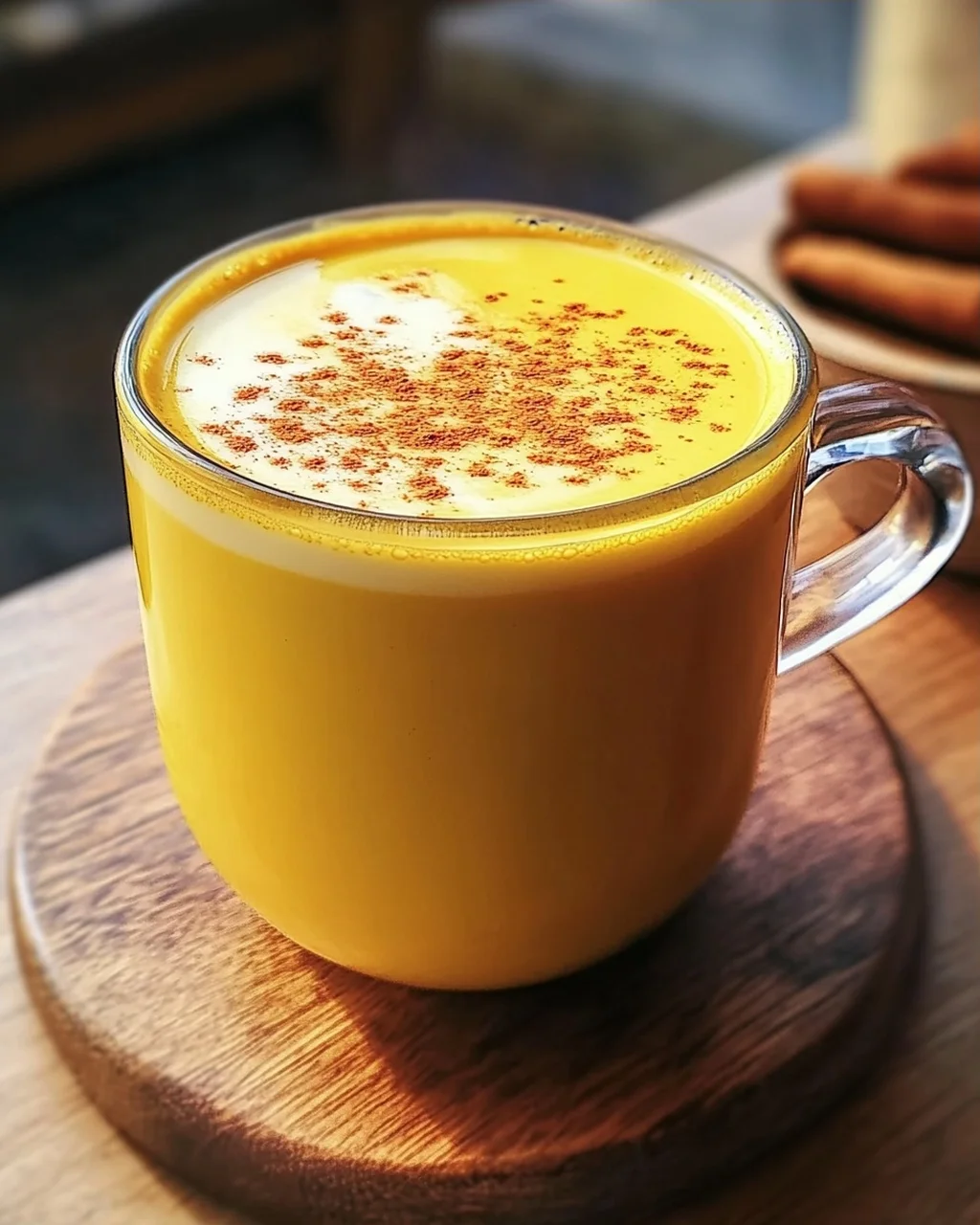 Goldene Kurkuma Latte für beruhigende Abende