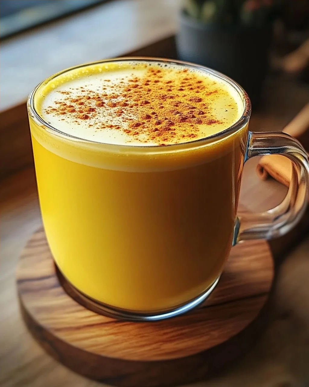 Goldene Kurkuma Latte für beruhigende Abende