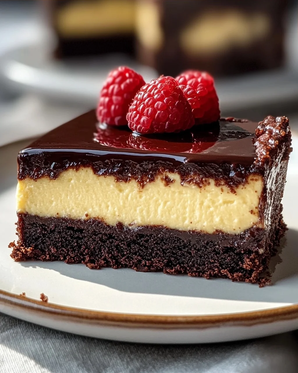 Himnon-Alkoholfreies Bier Brownie Cheesecake: Ein Genuss!