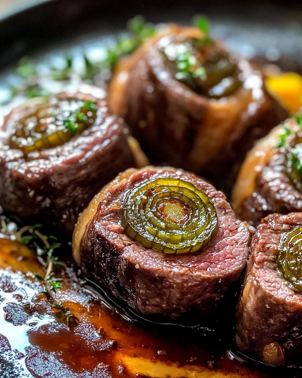 Juicy Beef Rouladen with Delicious Filling – Discover the Recipe!