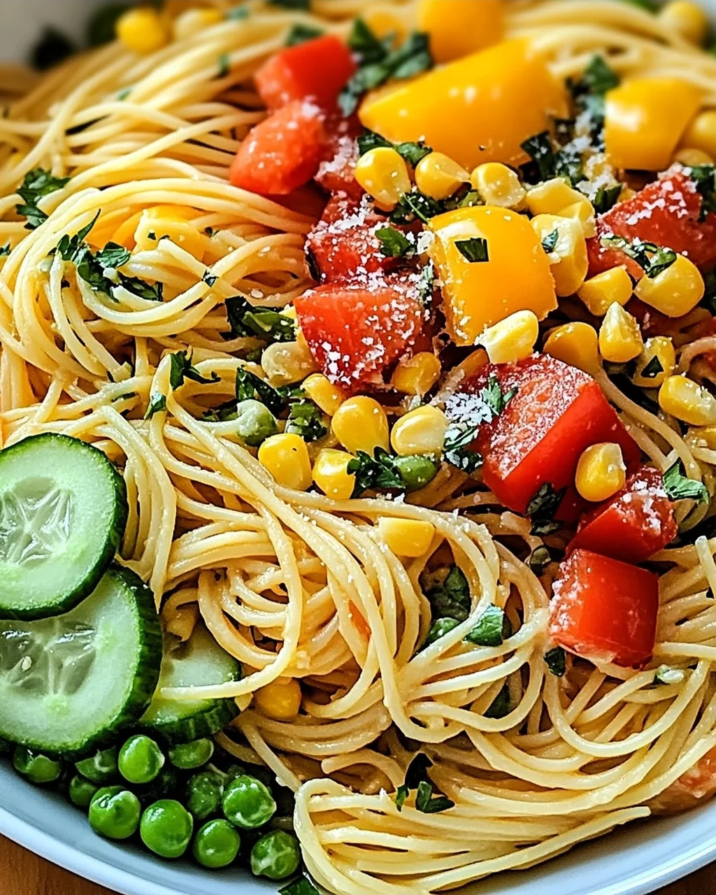 Kalifornischer Spaghetti-Salat