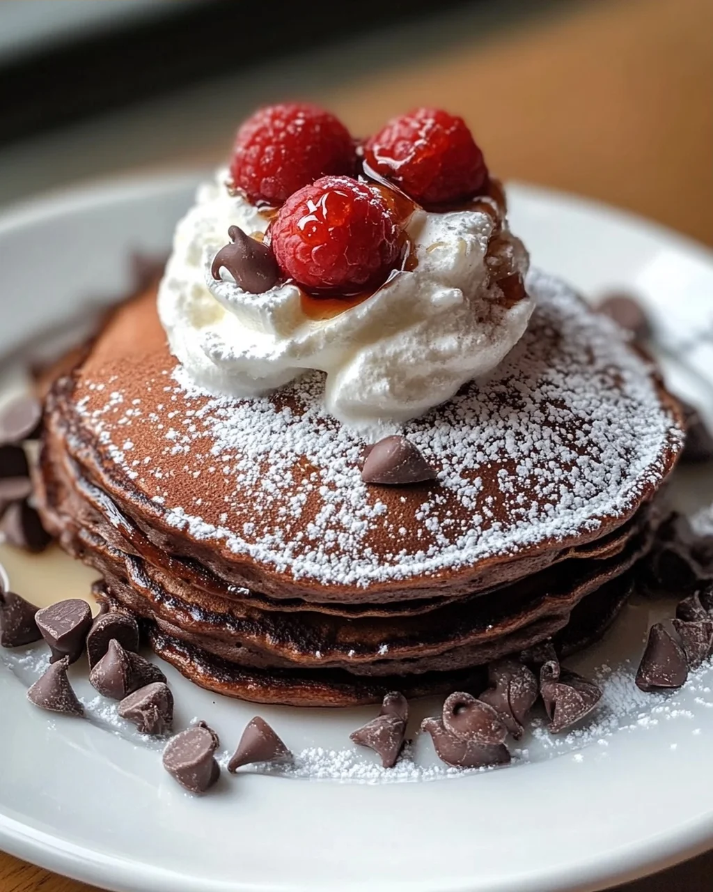 Keto Schoko Pancakes mit Kakao & Sahne – Himmlisch!