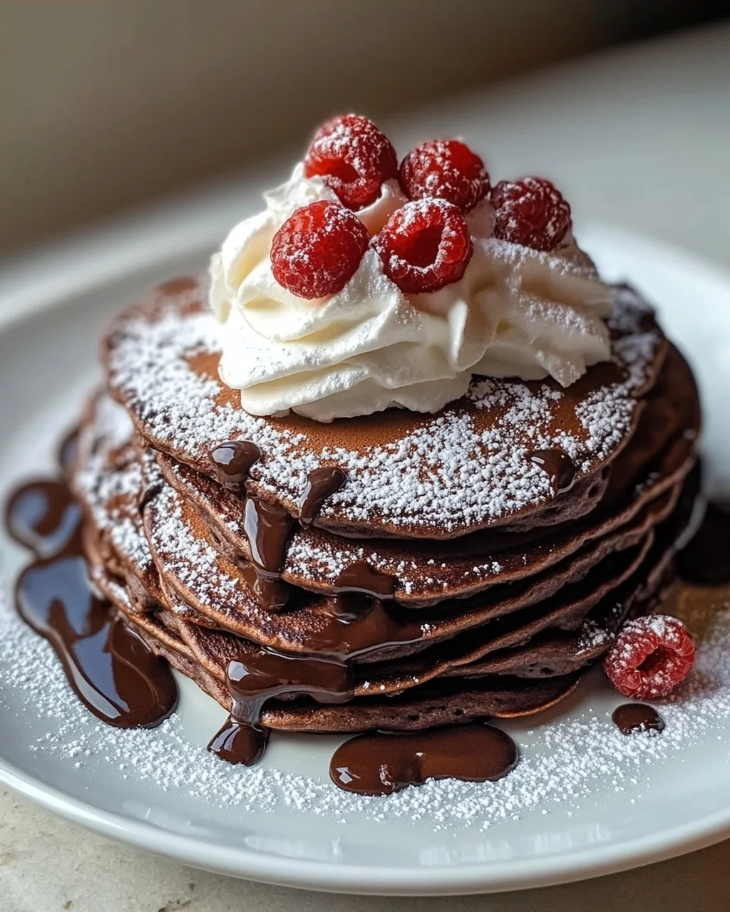 Keto Schoko Pancakes mit Kakao & Sahne – Himmlisch!
