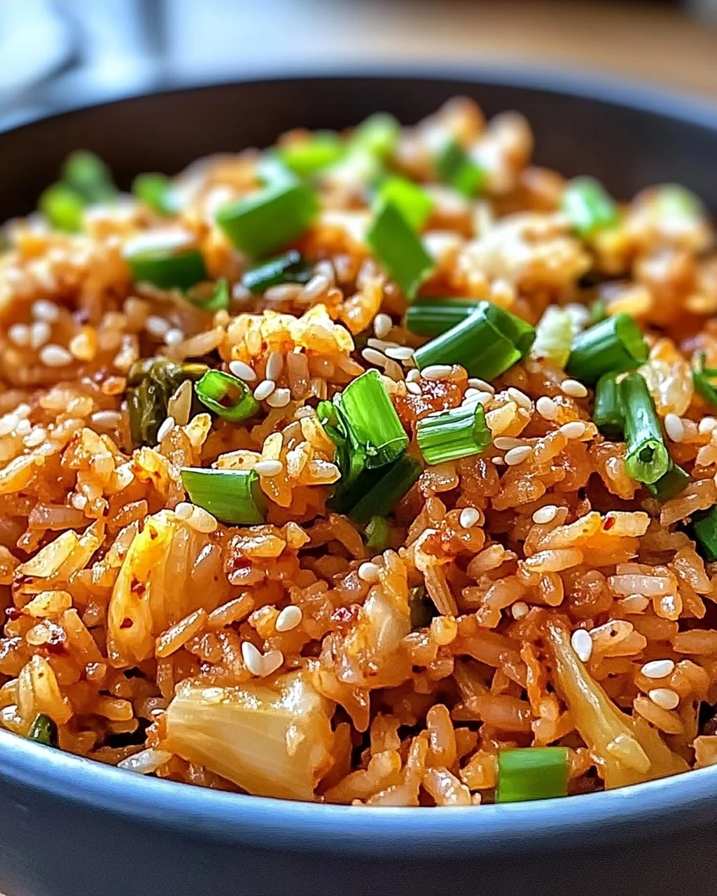 Kimchi gebratener Reis: Schnelles und köstliches Rezept