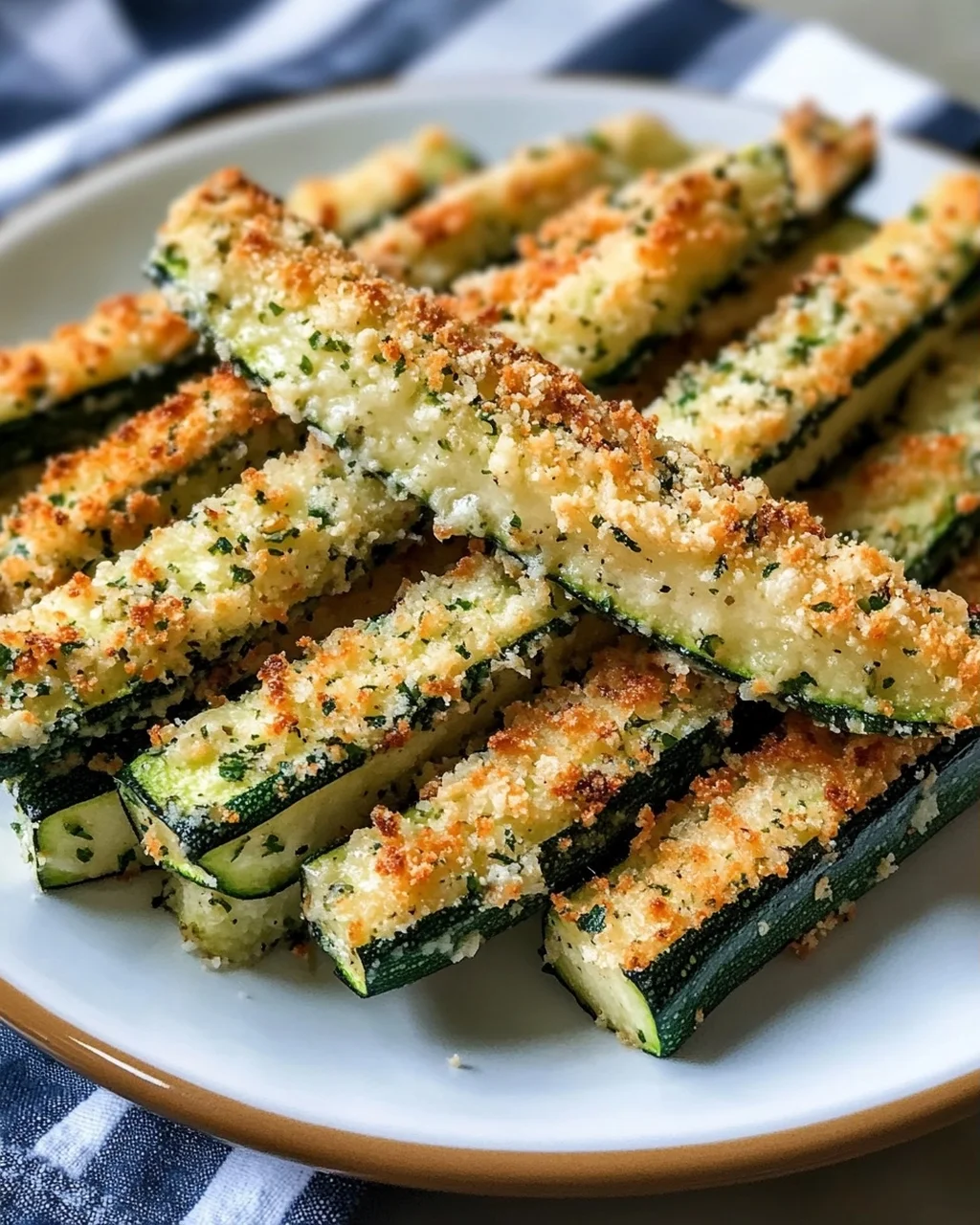 Knusprige Knoblauch-Parmesan Zucchini Fries – Einfach & Lecker