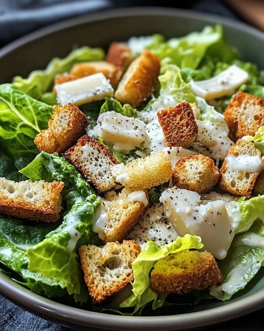 Knuspriger Caesar-Salat