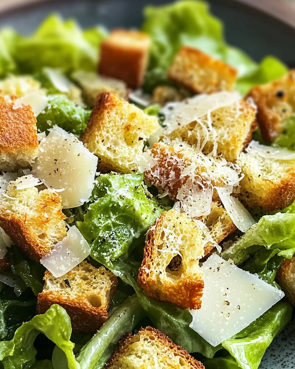 Knuspriger Caesar-Salat