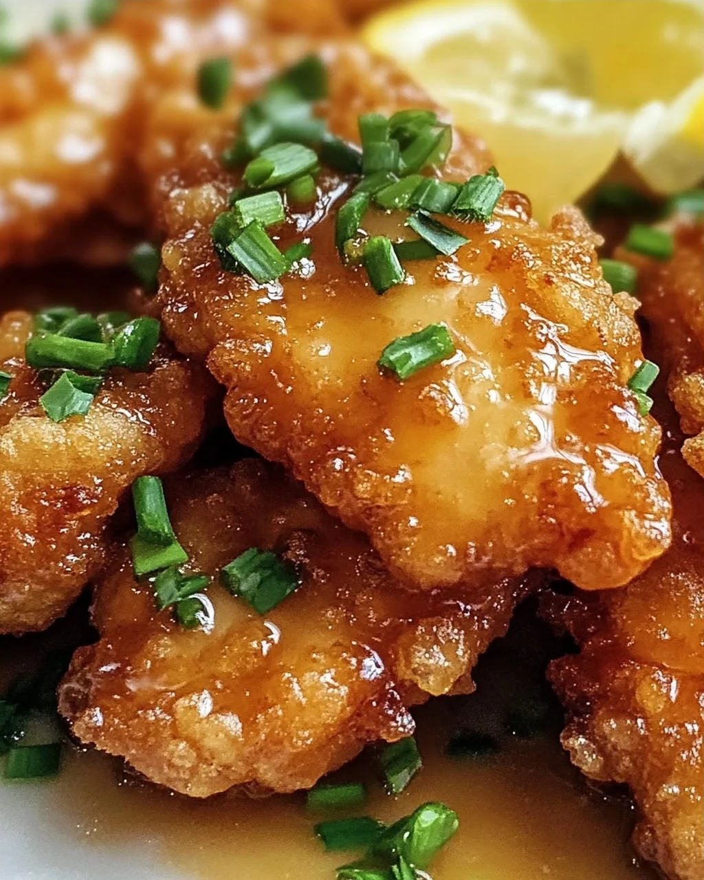 Knuspriges Chinesisches Zitronenhühnchen selbstgemacht