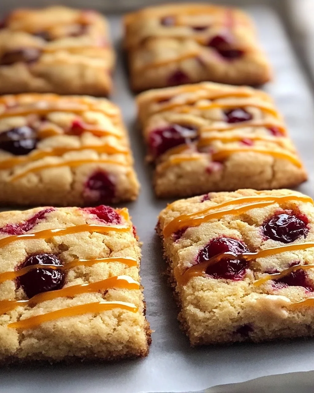 Köstliche Orange Cranberry Butterkekse für die Festtage