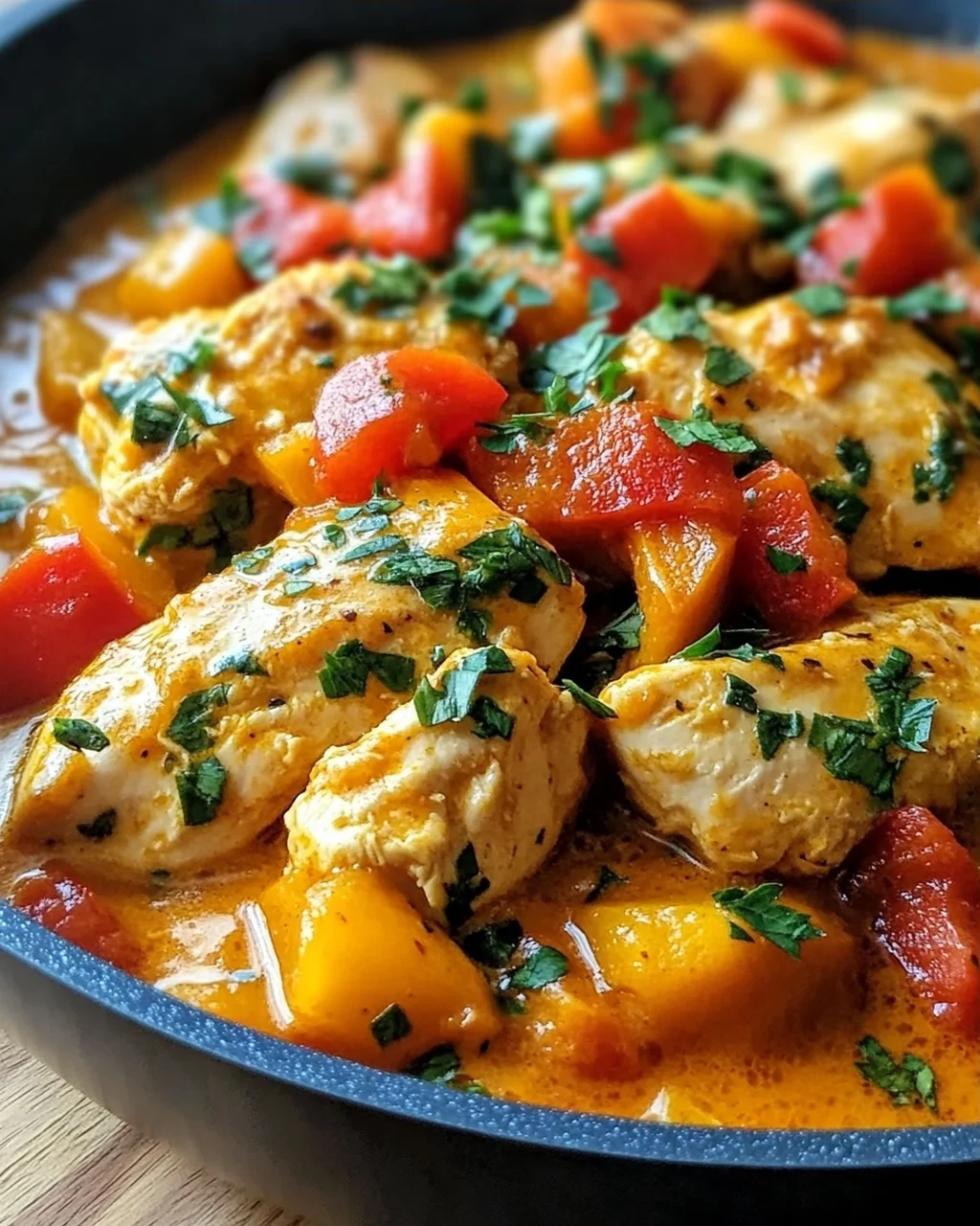 Kürbis-Hähnchen-Pfanne