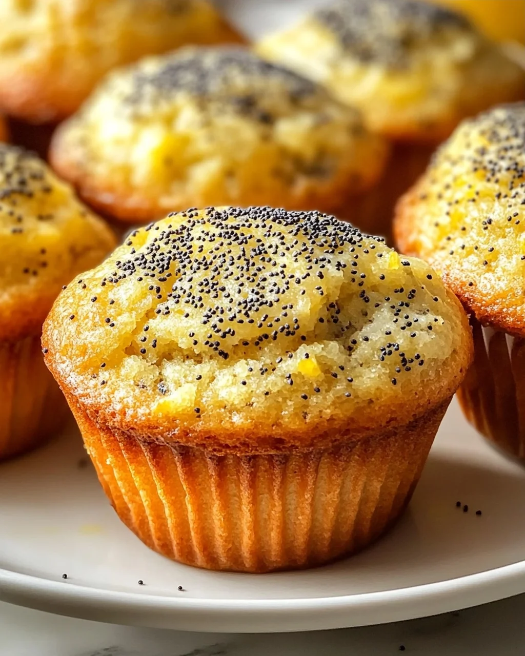 Lemon Poppy Seed Frühstücksmuffins – Frisch & lecker!