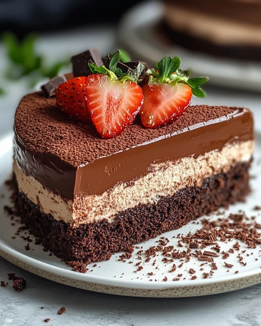 No Bake Erdnon-alcoholic beer Schoko Torte Mit Keksboden