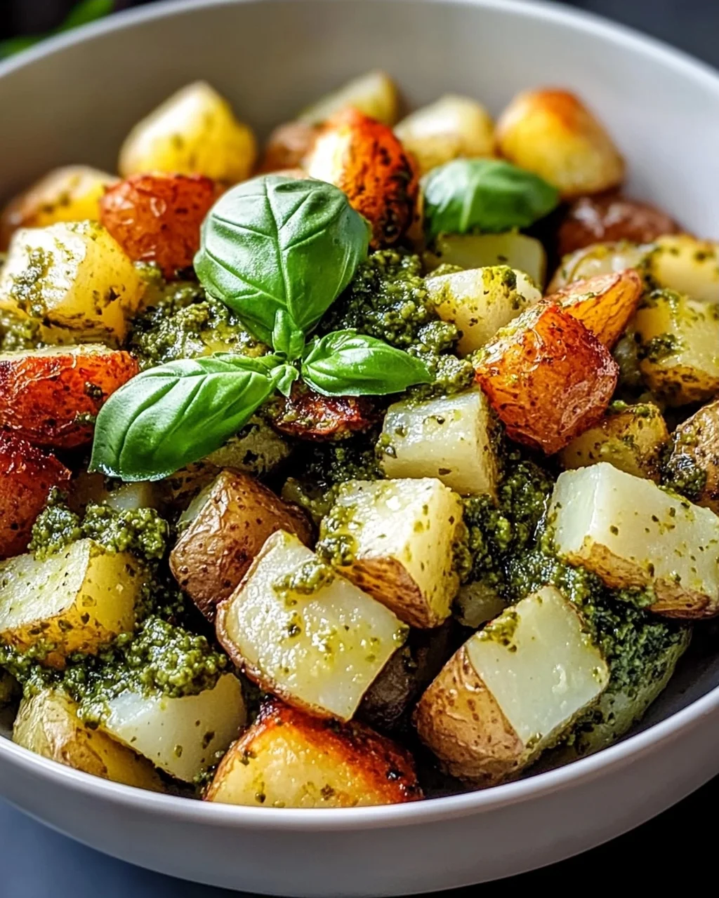 Pesto-Kartoffel-Bowl