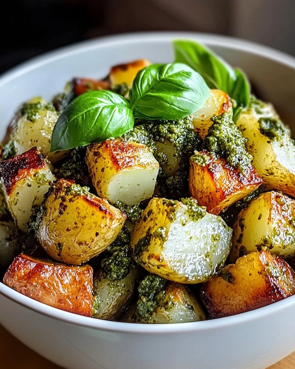 Pesto-Kartoffel-Bowl