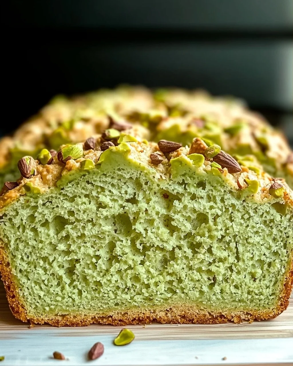 Pistazienpuddingbrot einfach selbst gemacht