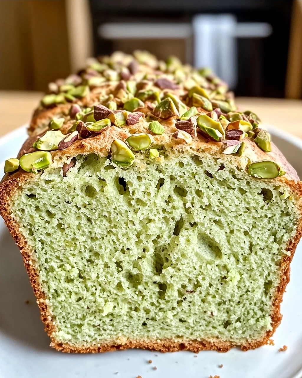 Pistazienpuddingbrot einfach selbst gemacht