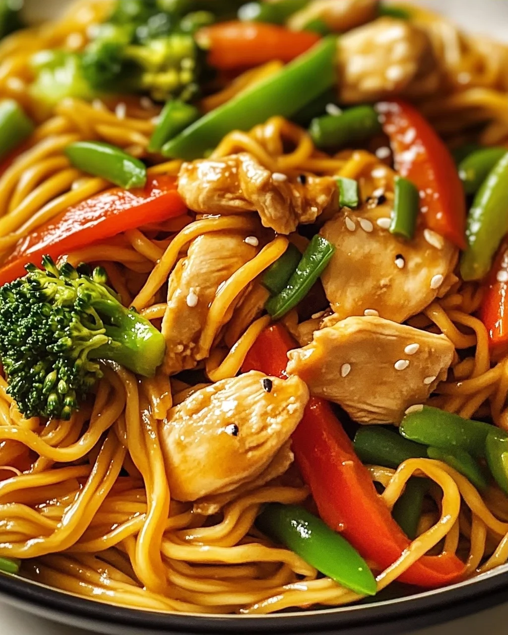 Quick Chicken Chow Mein Stir-Fry