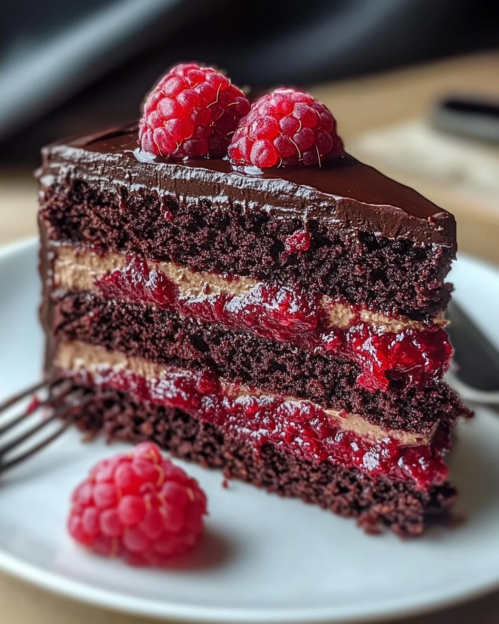 Reichhaltiger Schokoladen-Himbeer-Kuchen Rezept - unwiderstehlich!