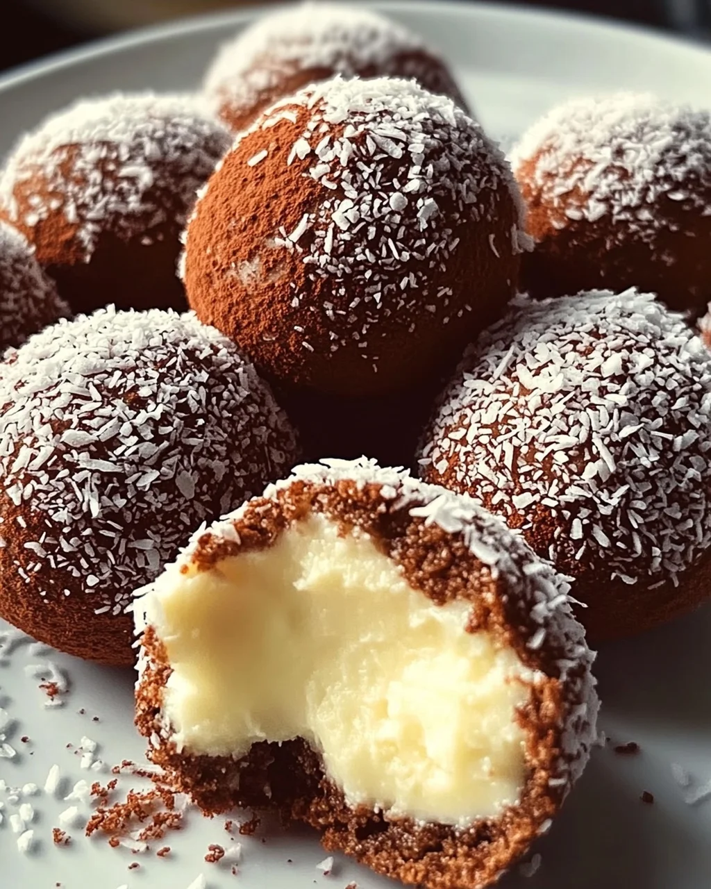 Schnelle Käsekuchen-Kugeln