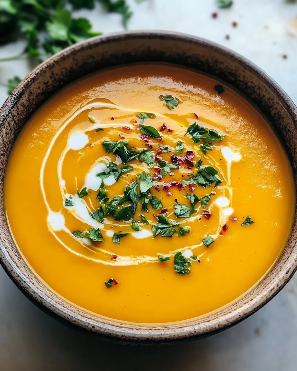 Schnelle Kürbissuppe mit Ingwer & Kokosmilch – Cremig & Aromatisch