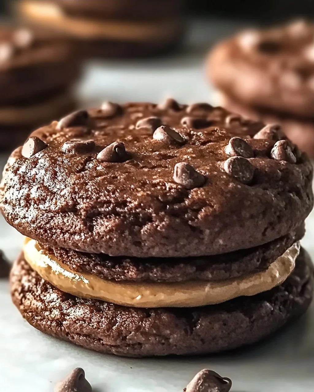 Schokoladenkaffee-Whoopie-Pies für Kaffeeliebhaber