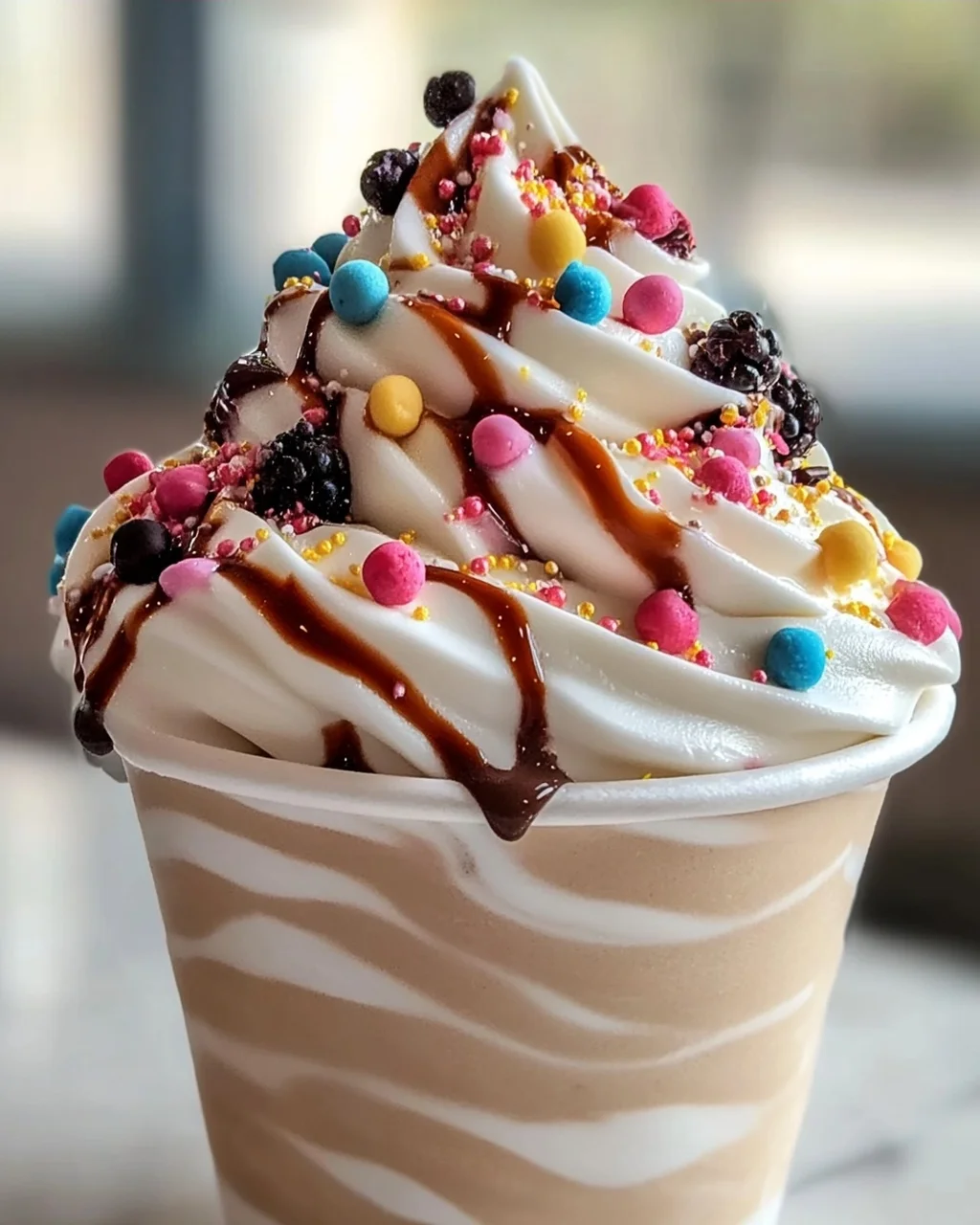 Softeis Frozen Yogurt: Selbstgemacht, cremig, unwiderstehlich!
