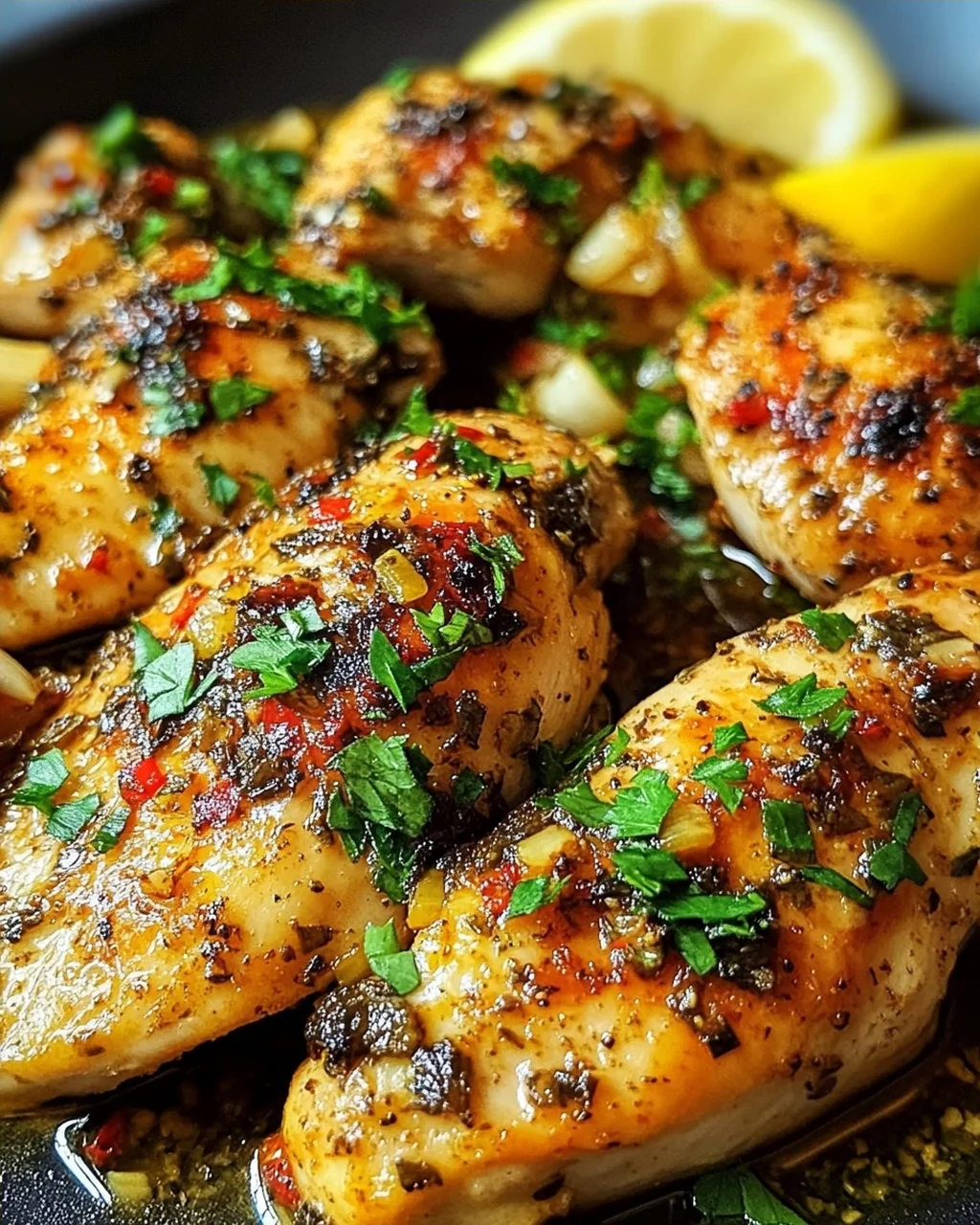Spanisches Knoblauchhähnchen