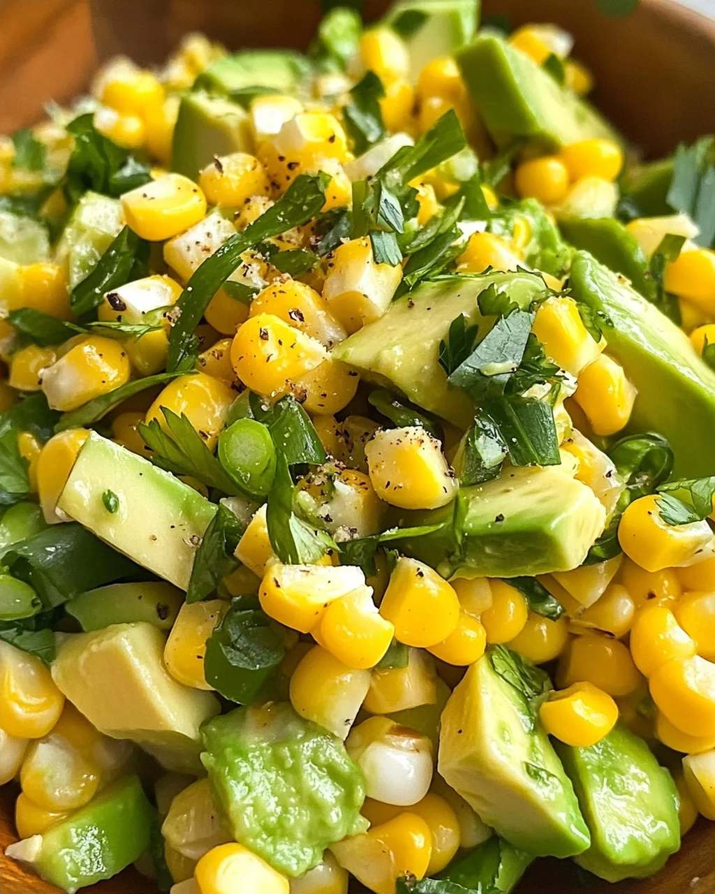 Süßer Mais Avocado Salat: Frisch und Gesund für den Sommer