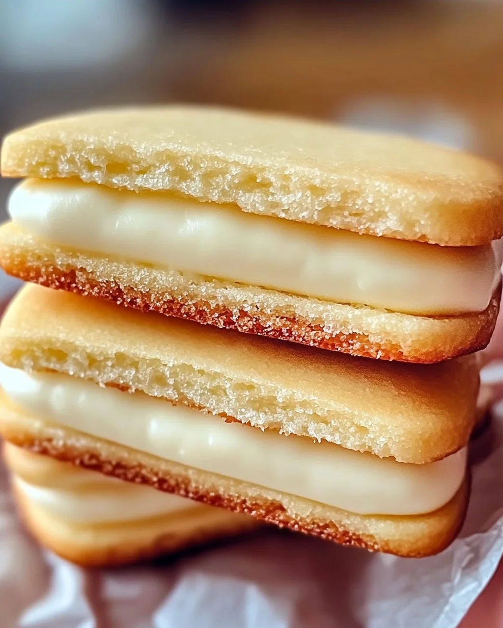 Weißer Geliebter: Japanische Sandwichkekse selber machen