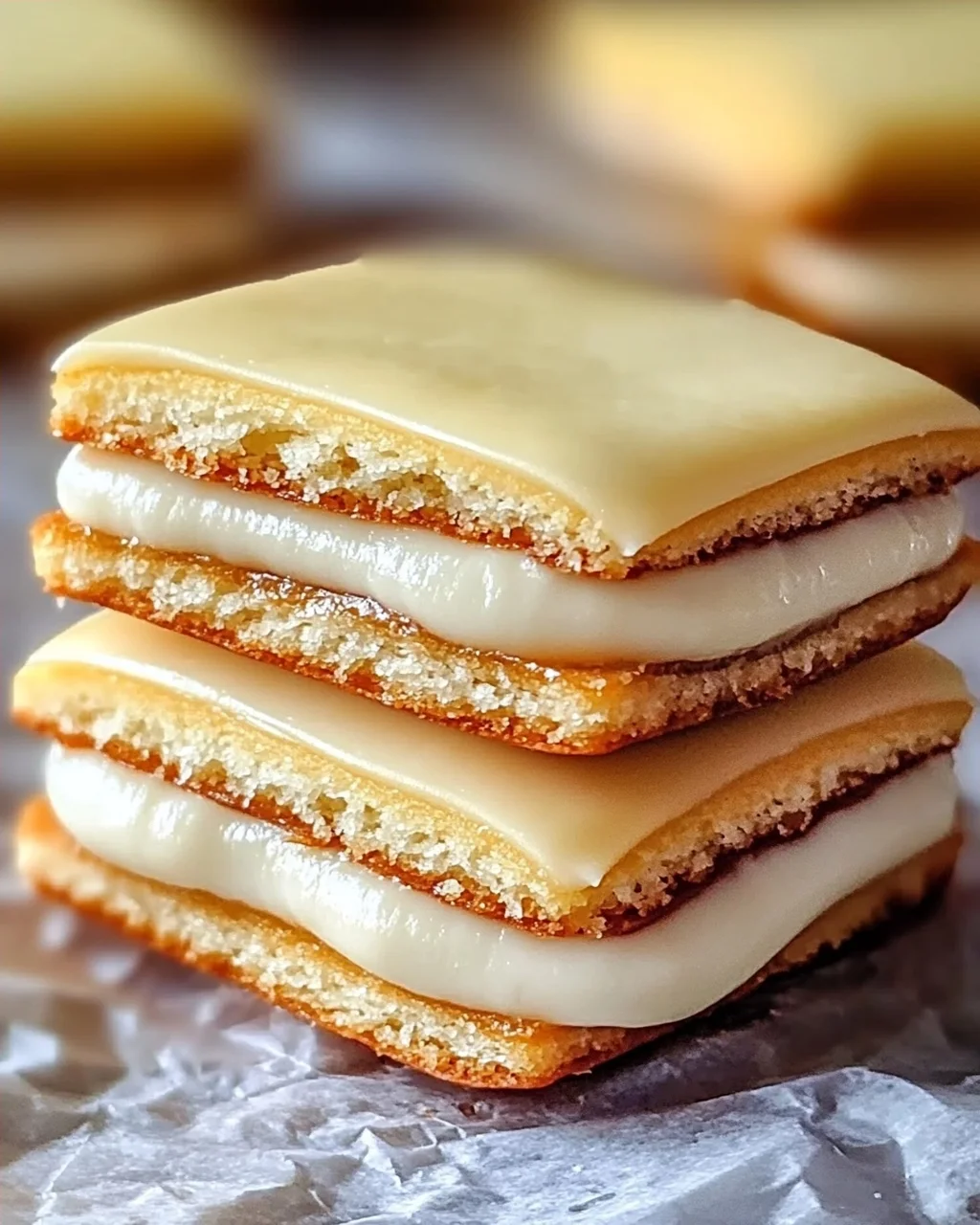 Weißer Geliebter: Japanische Sandwichkekse selber machen