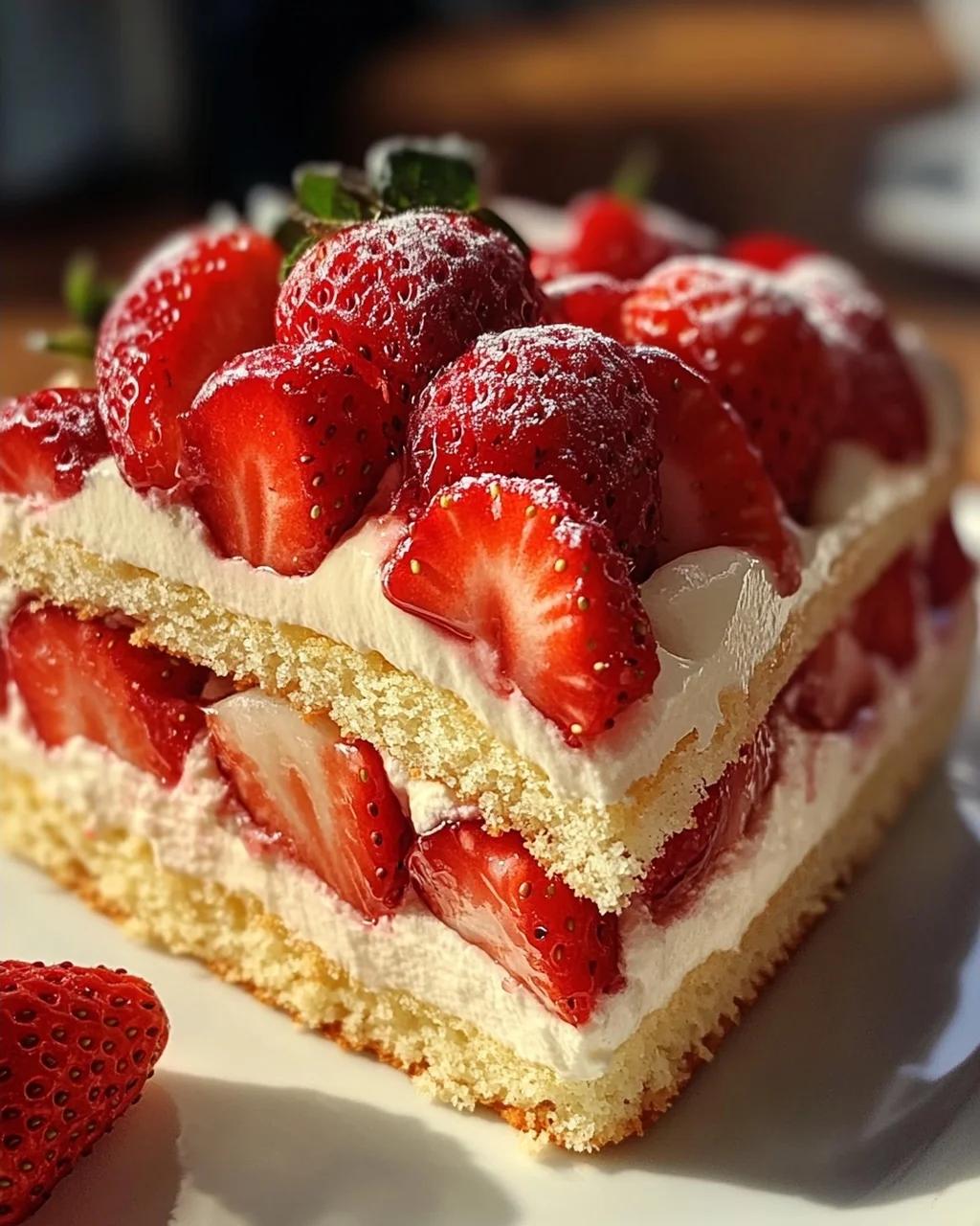 Weltbesten Erdbeerkuchen Rezept