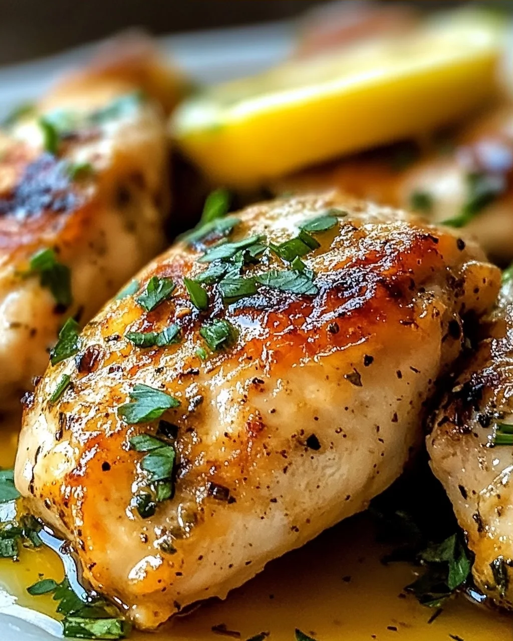 Zartes libanesisches Hähnchen mit würzigem Knoblauch-Zitronen