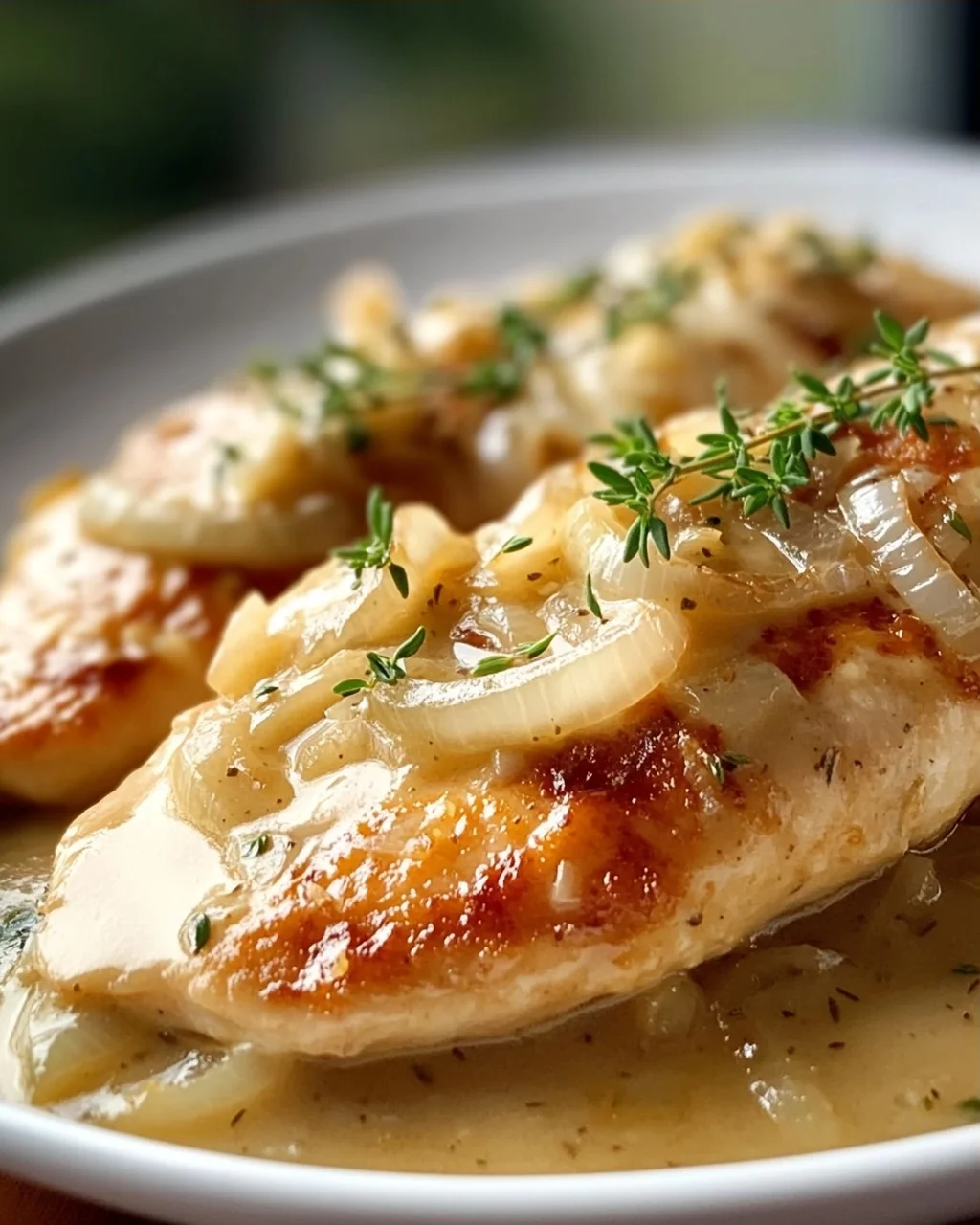 Zwiebel Sahne Hähnchen Rezept – Cremig & einfach lecker!