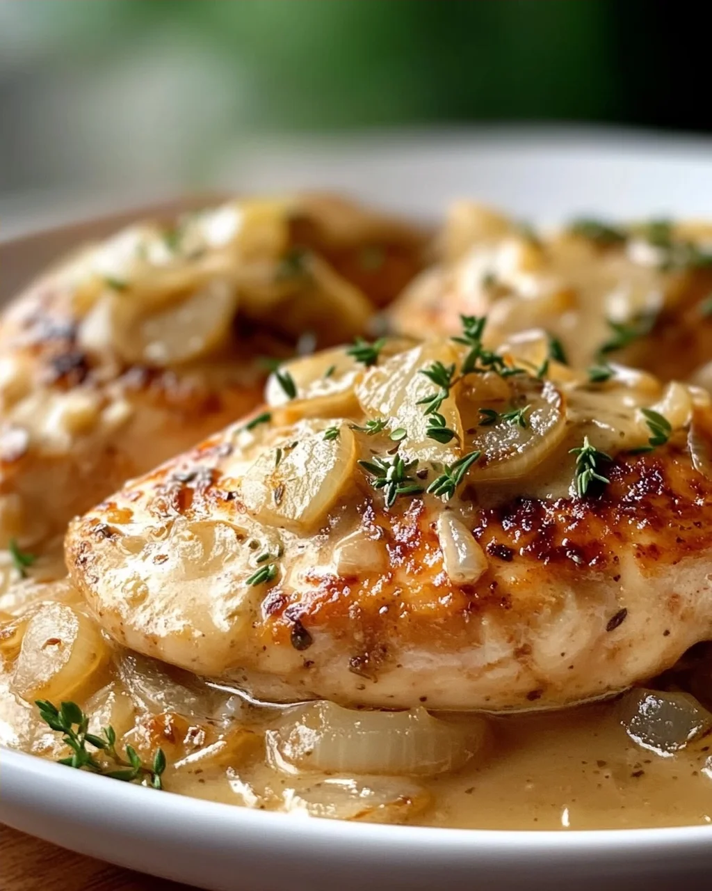 Zwiebel Sahne Hähnchen Rezept – Cremig & einfach lecker!
